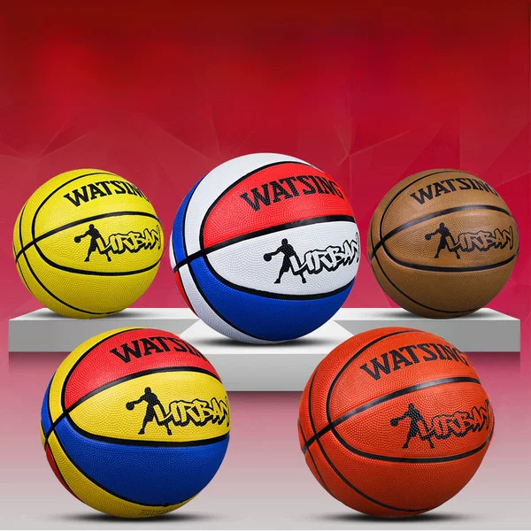 Factory wholesale children's basketball kindergarten baby primary school students for beginners 3-4-5-6-7 rubber ball basketball