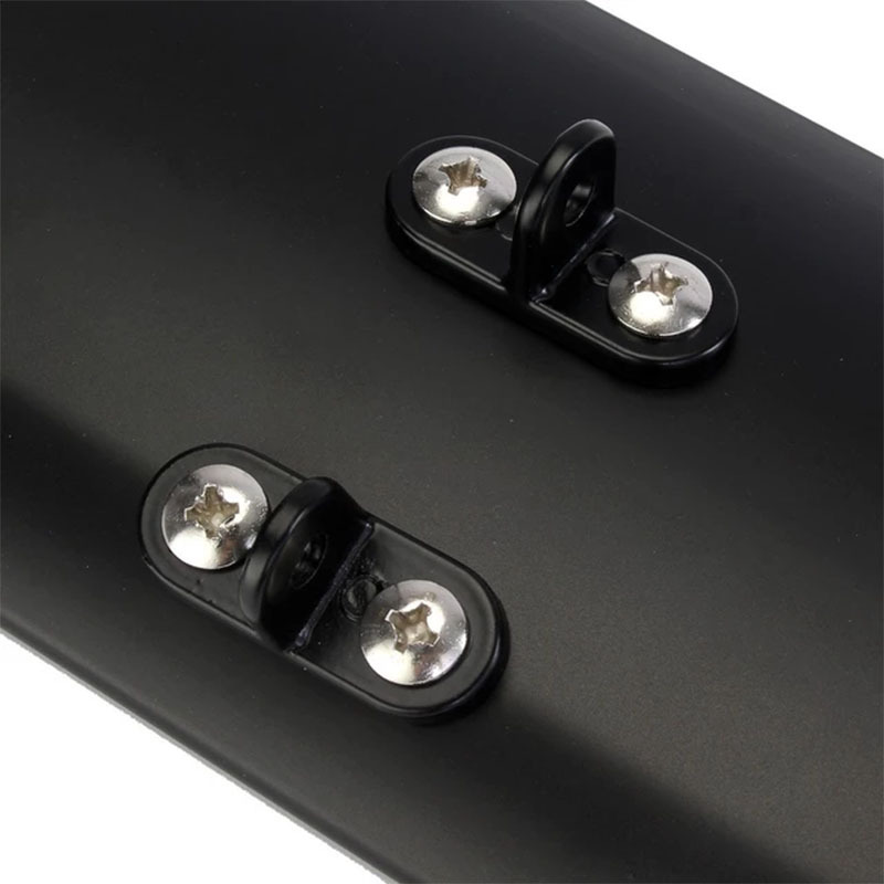 Cross-Border Car Modification Aluminum Alloy Perforated Rear Wing Universal for Sedan Gt Spoiler Tuning