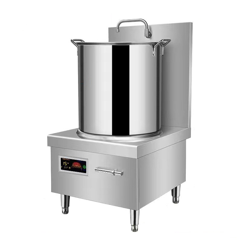 Dematai comercial inducción cocina doble estufa de cocina baja sopa estufa comedor de alta potencia estufa de sopa plana de carne de sopa estufa