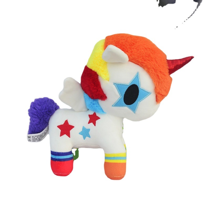 Genuino TokiDoki taoqi DOQI unicornio sirena muñeca de peluche de juguete conejo muñeca de trapo Mujer al por mayor