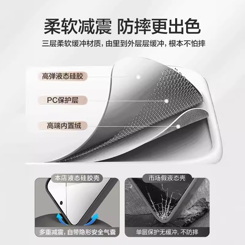 真の液体に適した vivox100ultra 携帯電話ケース新しい vivox100s オールインクルーシブ落下防止シリコン 100pro|undefined
