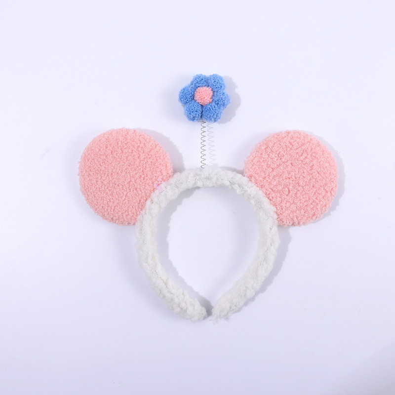 Creativo neto rojo pequeña flor roja dulce onda bola material transparente acrílico decorativo bola ramo para la producción de bricolaje