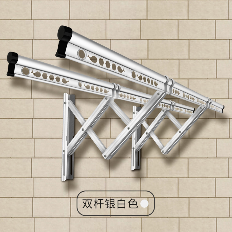 Double Rod silver white