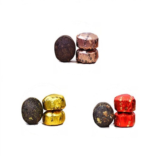 Yunnan Menghai Aromatized Pu-erh Mini Brick Pu-erh Tea Raw Mini Gold Brick Wholesale Loose Bulk