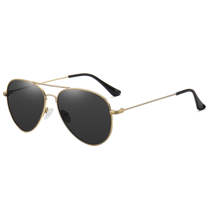 Golden frame black gray film C4
