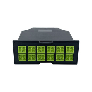 Kexint Lcd Duplex 24-Core to Mtp Mpo Cassette Om5 Fiber Optic Module Patch Panel