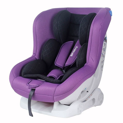 and Sitting Dual-Purpose Red Gray Cotton — Car child safety seat - black-purple