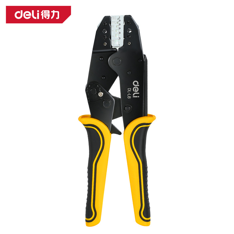 得力工具 绝缘端子压接钳 裸端子冷压钳多功能压线钳 DL-L1 DL-L2