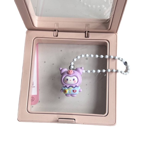 Super Q Kindergarten Sanrio Key Chain School Bag Pendant Little Red Book Same Style Cartoon Cute Girlfriend Gift Accessories