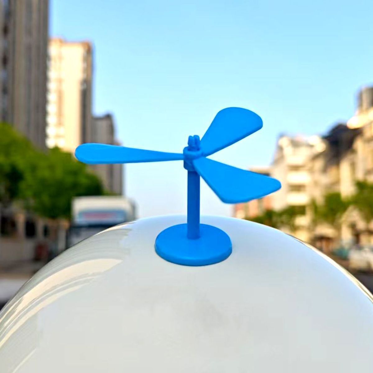Cute Helmet Decoration Propeller Electric Motorcycle Accessories