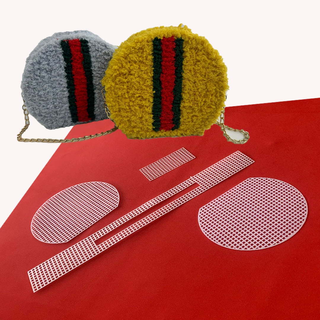 Meihong Craft chengshuo 2022 Four Seasons сумка Аксессуары материал пластиковая сетка трехмерная вышивка сетка-вкладыш