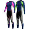 Men and women in submersible suits 2mm thickening keep warm Conjoined jellyfish Cold proof winter lovers Free Snorkeling Swimming
