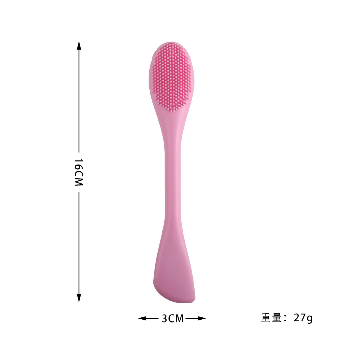 Cepillo de silicona suave transfronterizo tipo cepillo de lavado de cara desmaquillador de espinillas herramienta de limpieza herramienta de belleza portátil