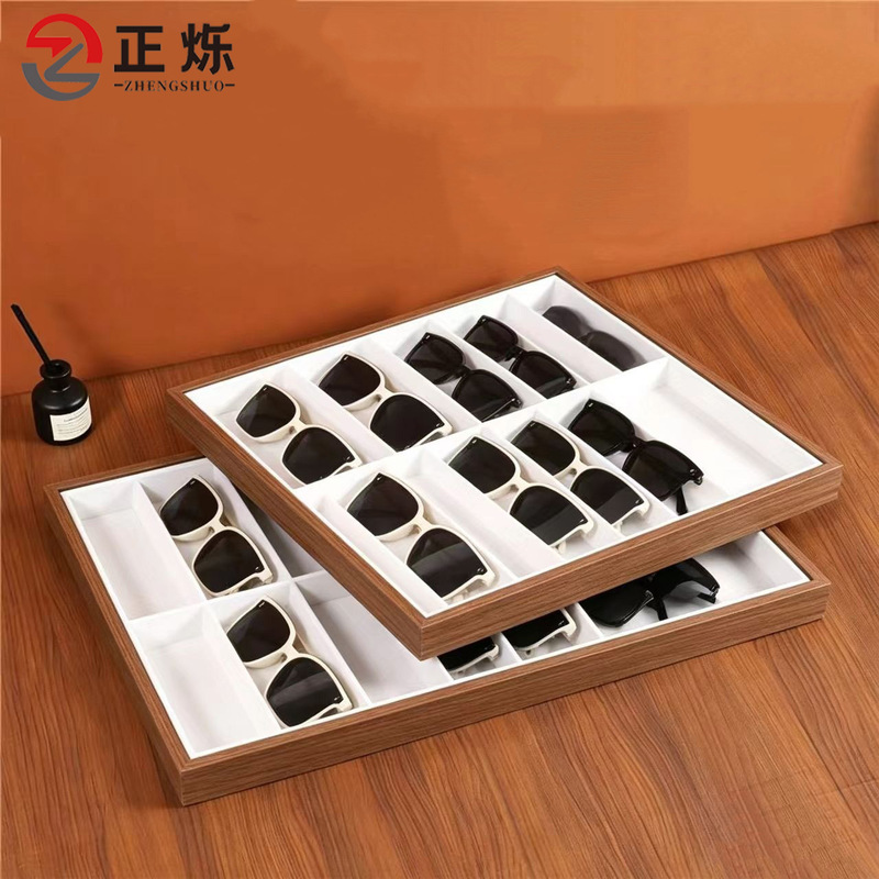 Optician Store Counter Glasses Storage Tray Display Box Decorative Sunglasses Storage Tray Glasses Display Props