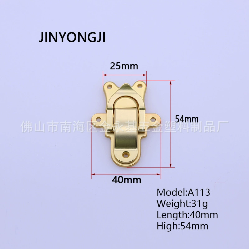 Гуандун завод прямые поставки черепаха замок цинковый сплав высокого класса замок багаж черепаха замок старинный деревянный ящик пряжка