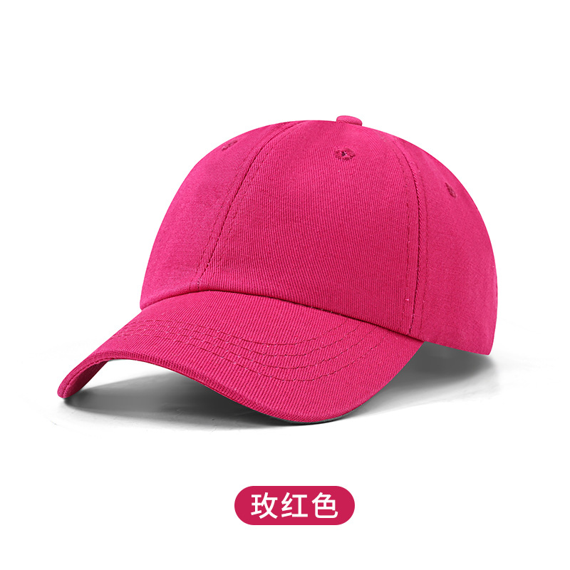 Nuevo sombrero de béisbol de algodón suave para niños, sombrero de moda coreano para niños, niñas, sombrero multicolor de macarón para niños image 20