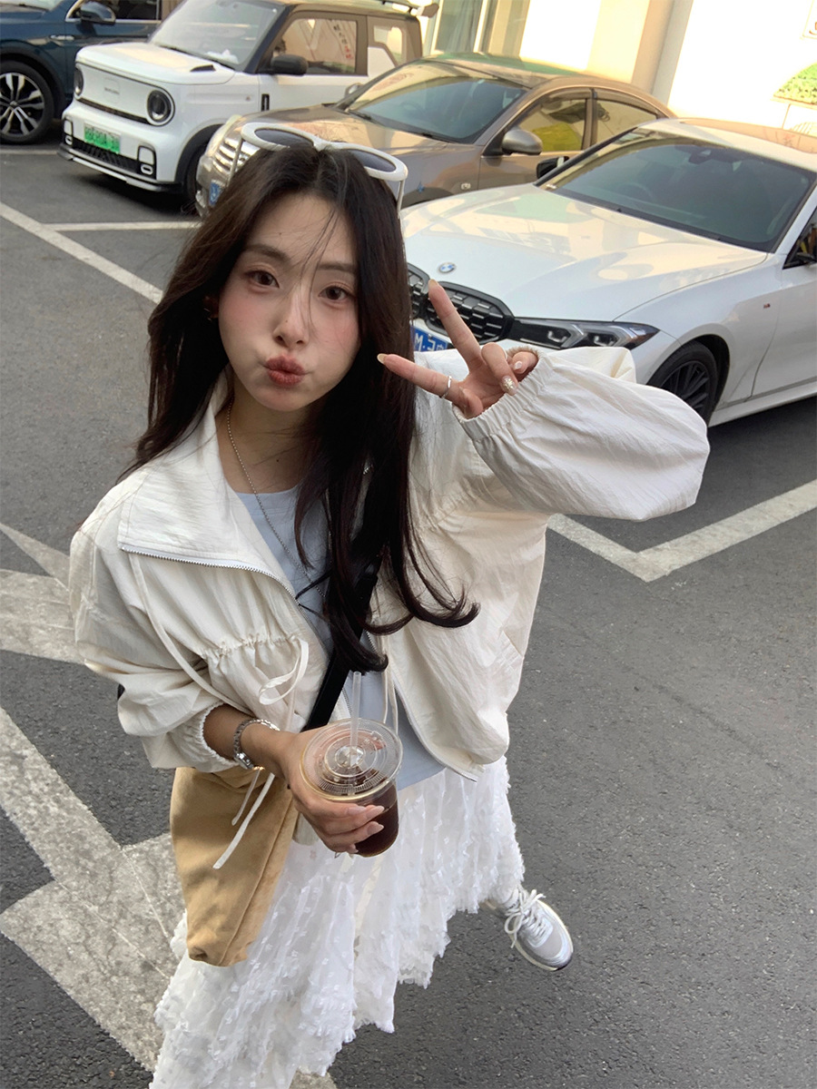 黄 _ デザイン感蝶結びのジャケット女性2025早春韓系カジュアルコートh 1bb 510026