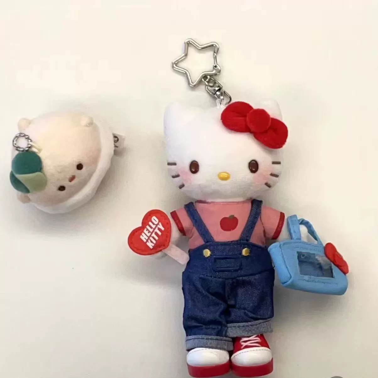 Плюшевый брелок (Sanrio) Hello Kitty, плюшевая кукла-талисман, размеры 10–16 см