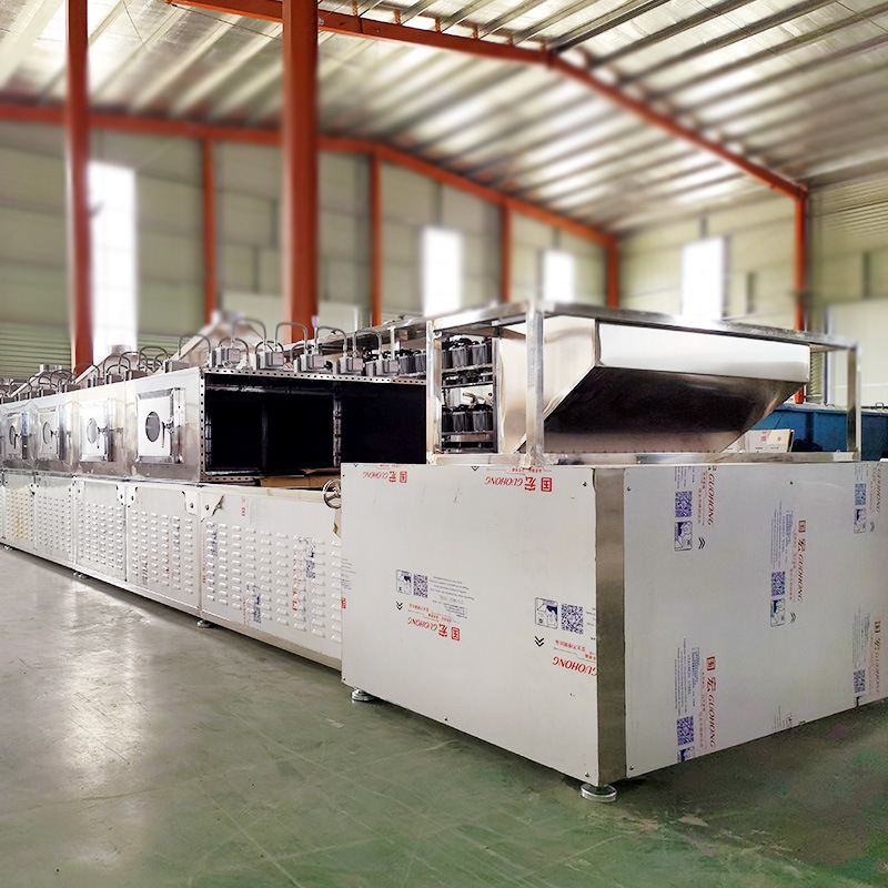 Промышленная микроволновая установка для стерилизации и сушки Xinhong XH-60KW-1