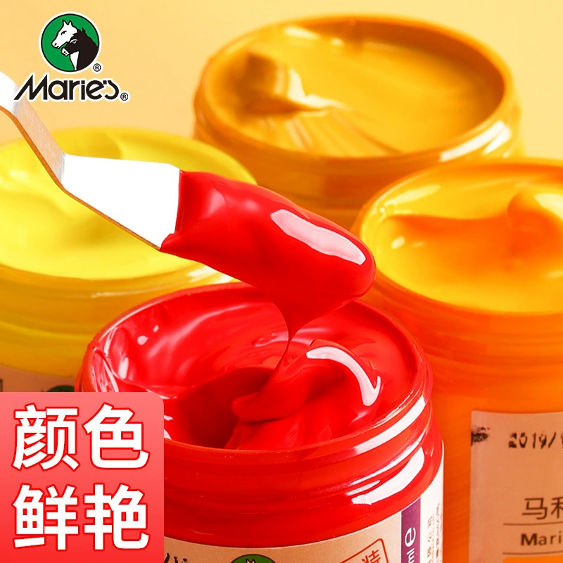 Pigment acrylic, children's art set, waterproof painted dye, sun protection