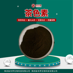 现货供应98%茶色素 量大价优水溶食品原料普洱茶提取物包邮茶色素