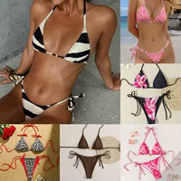2025 Европа и США трансграничный новый купальник на шнуровке bikini премиум купальник костюм бикини женский