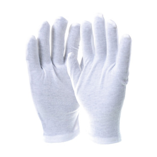 White Cotton Gloves, Pure Cotton Gloves, Labor Protection Work Gloves, Work Etiquette, Bead Play, Foreign Trade Cotton Gloves