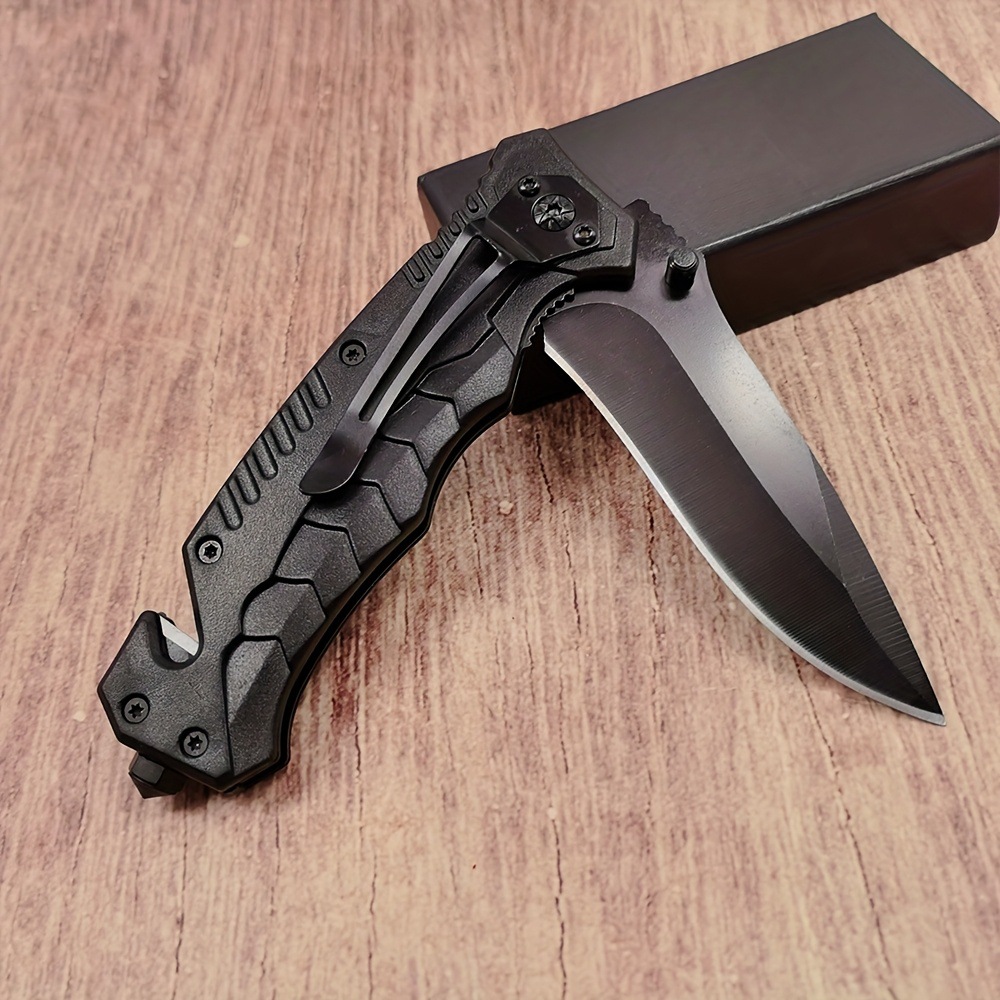 Cuchillo de acero de alto carbono Cuchillo de bolsillo de acero de alto carbono transfronterizo