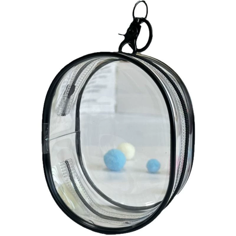 Bangsheng прозрачная PVC сумка для хранения с подвеской из хлопковой куклы, 13 см; варианты цвета в прозрачном цвете, милый подарок