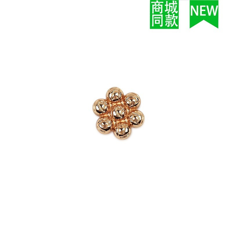 クロスボーダー卸売新しいクロックスアクセサリー靴バックル金属レターチェーン適応クロス靴花 DIY アクセサリー|undefined