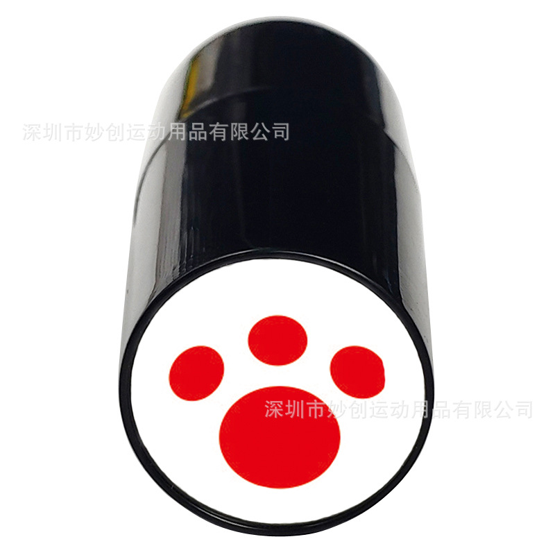 Rojo-2 huellas de animales rojos