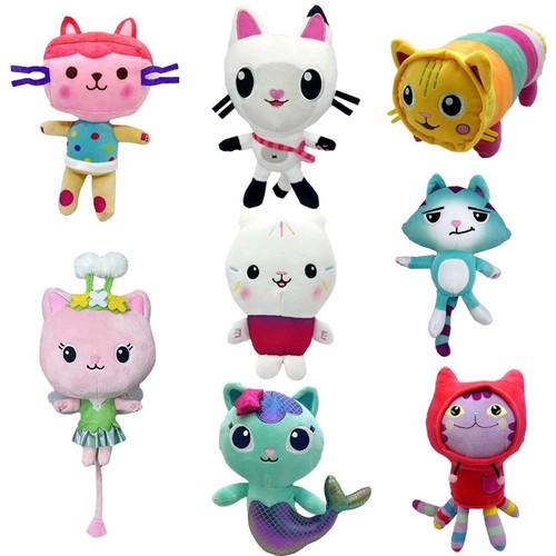Cross-border hot sale Gabby's Dollhouse plush toy with music