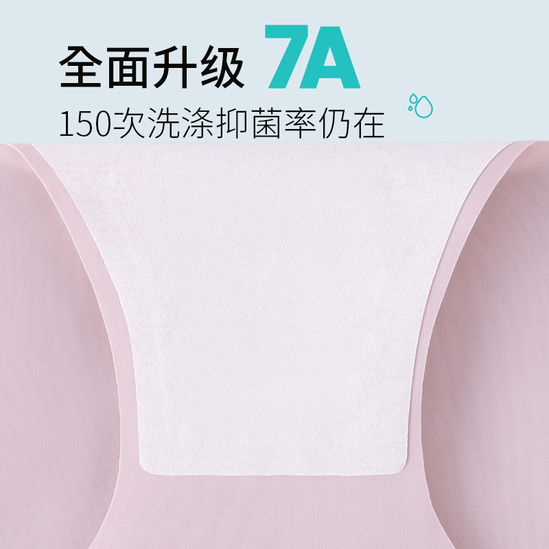 Seda de hielo transpirable y sin costuras mujeres embarazadas, temprano, medio y tardío, cintura alta, abdomen, embarazo, posparto, antibacteriano, entrepierna inferior de algodón, pantalones cortos de talla grande image 5