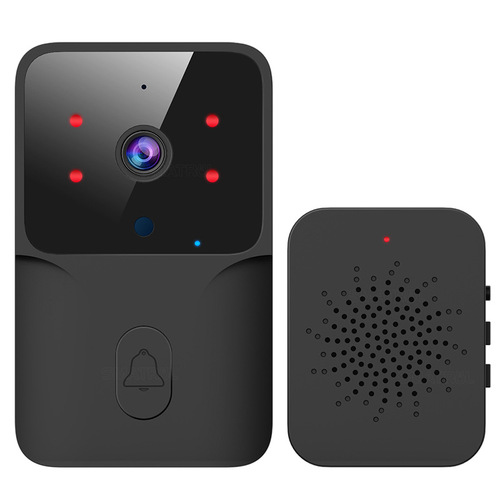 Wireless video doorbell home Tuya wifi doorbell camera two-way voice intercom doorbell doorbell