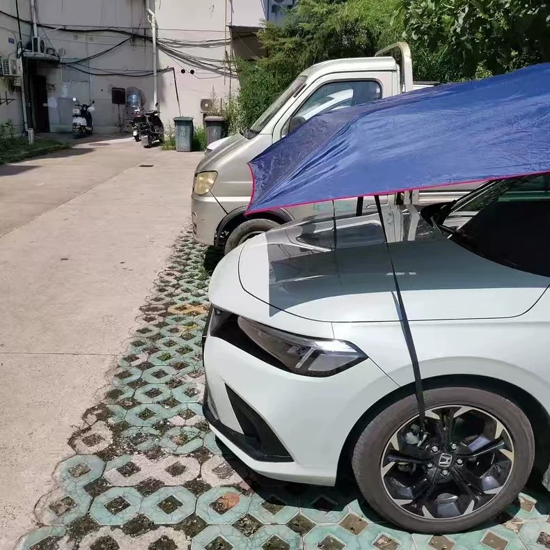 Полностью автоматическая крыша-навес автомобиля, мобильная каркасная навеска для машины, чехол солнцезащитный, буря, снегопад, автоматическое покрытие автомобиля