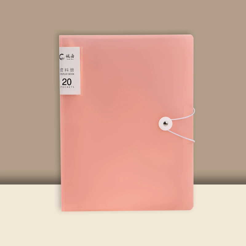 A4 information storage booklet multi-specification translucent file bag test paper insert sorting pp file book test paper sorting