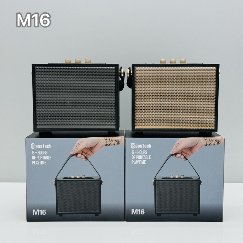 クロスボーダー新 M16 レトロトレンディ Bluetooth スピーカー木製レザー屋外ポータブルサブウーファーポータブル 10 ワット|undefined