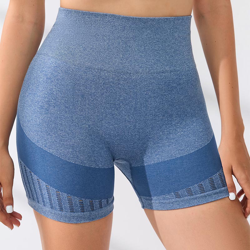 Corrida transfronteriza desnuda sensación de secado rápido pantalones deportivos ajustados pantalones cortos de cintura alta pantalones cortos de mujer de verano