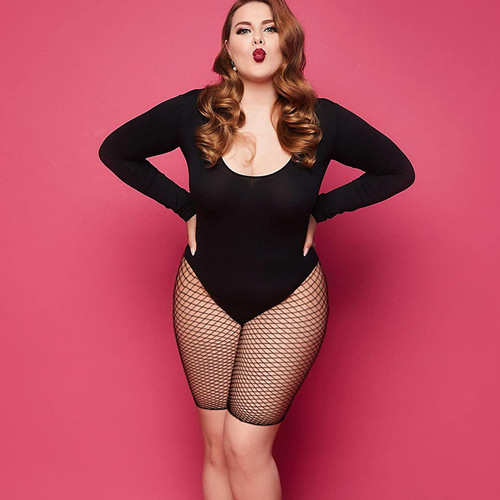 Five-point pantyhose women's summer sexy mesh panties ultra-thin elastic mesh jacquard fishnet panties  new mesh pantyhose