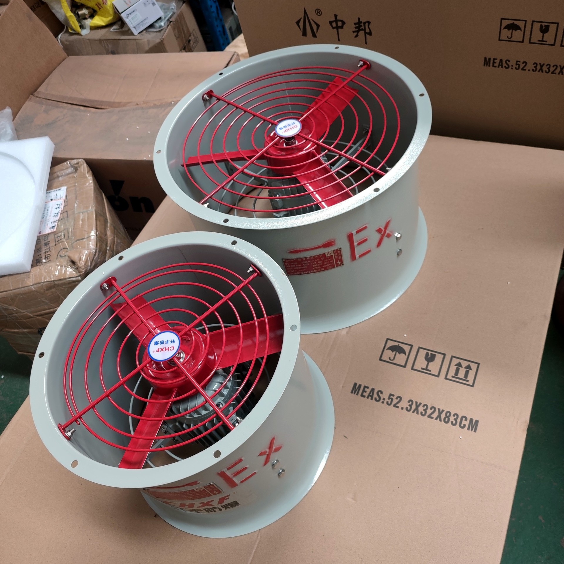 300-400防爆风机厂家直销深圳市中邦燃气设备有限公司