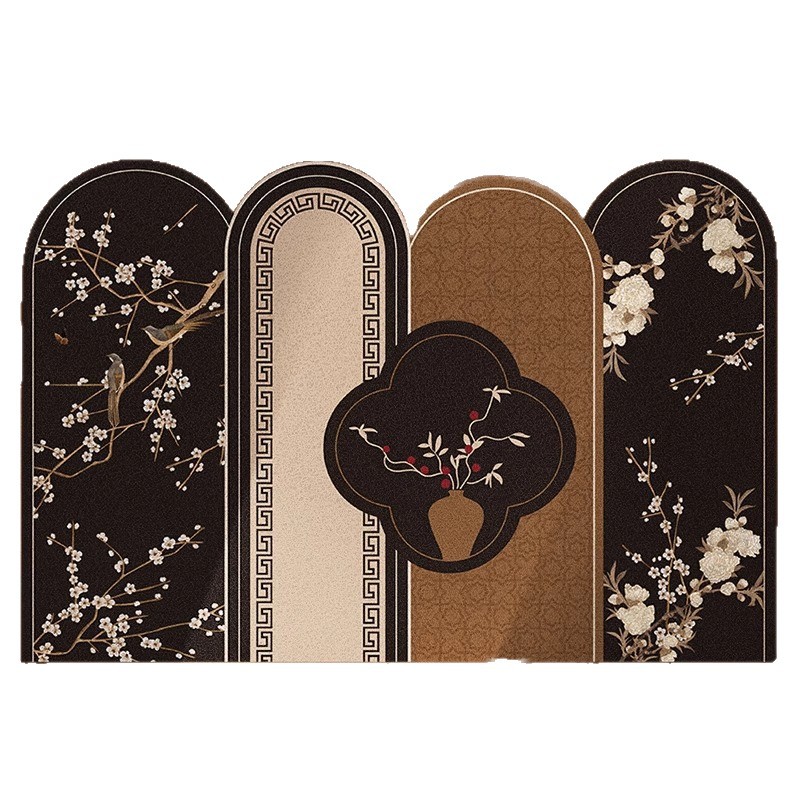 Vintage Eingangsmatte Aus Schlingenware Schmutzabweisend_voghion.com