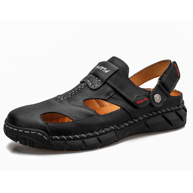 Summer Men's Casual Sandals - Black