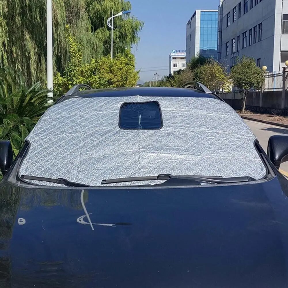 Car Snow Cover PE Window Snow Cover Car Sunshade Winter Car Thickened