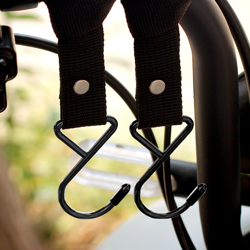 Nuevo gancho de coche eléctrico gancho de bicicleta multifuncional para llevar instalación gratuita casco de motocicleta gancho de cochecito