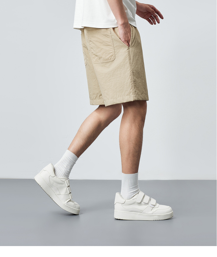 Fluorescent Color Embroidered Shorts 3