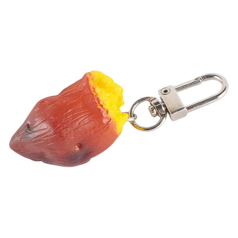 2022 Новый ПВХ креативное Моделирование еда маленький сладкий картофель брелок автомобильный кулон влюбленные милая сумка кулон
