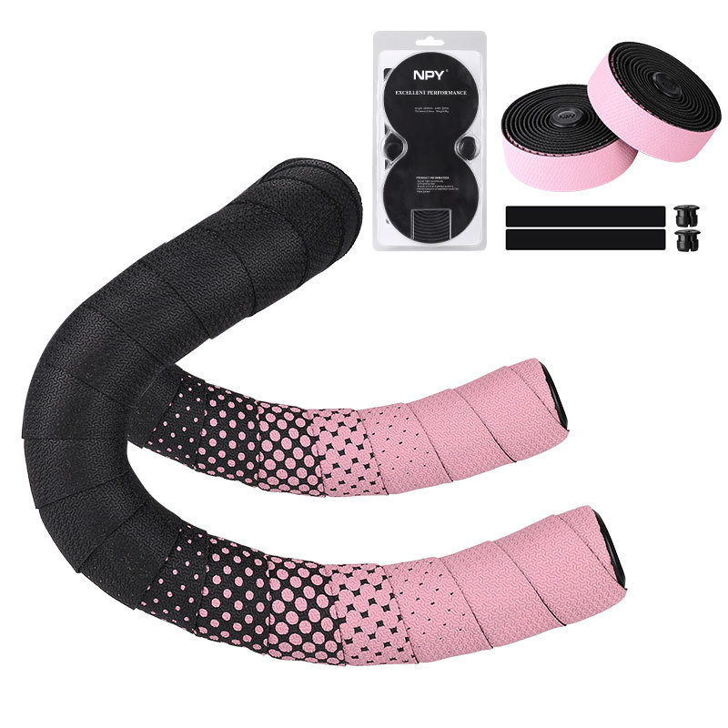 Bicicleta de carretera, transpirable y absorbente de sudor, bicicleta, antideslizante, impermeable, color, degradado, reflectante, accesorios para bicicleta