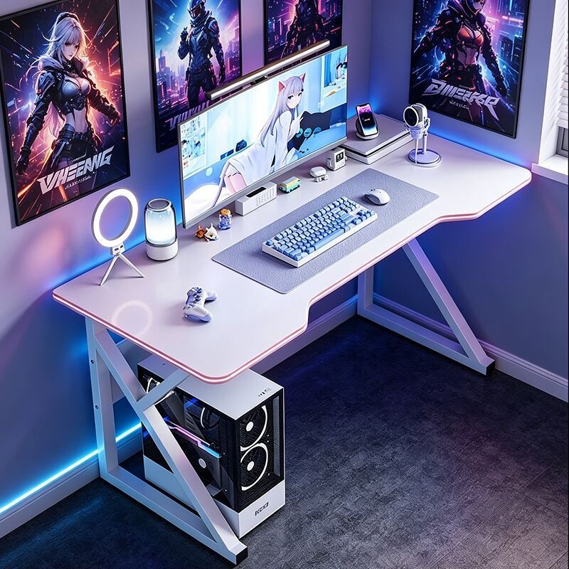 Simple desktop computer desk for home use, bedroom gaming, work, office desk, dormitory student reading, writing, and gaming desk