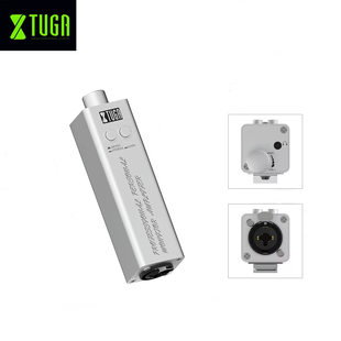 XTUGA LSY-20 Professional Portable Metal Xlr Input Amplifier Headphone Level Converter Headphone Amplifier