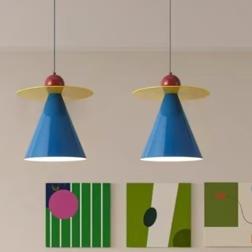 Memphis Niños Dormitorio Superior Habitación infantil creativa Feith lámpara de pared dopamina Yadoba sentido Gedi candelabrera pequeña